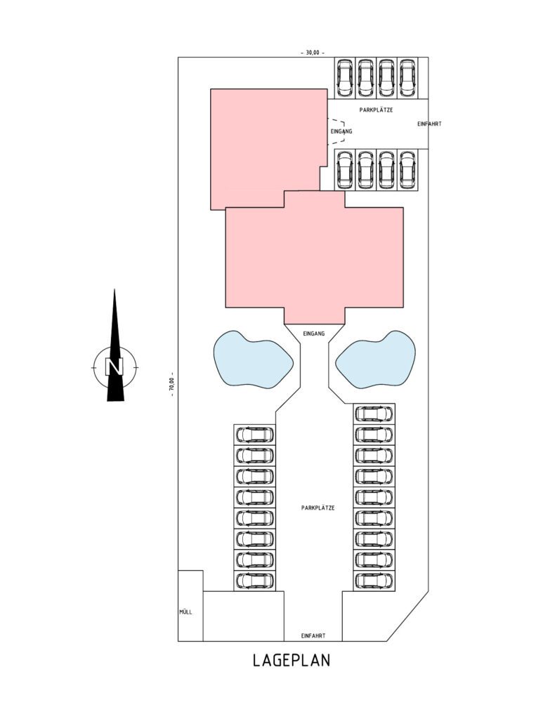 Bürogebäude Wiener Neustadt - Lageplan